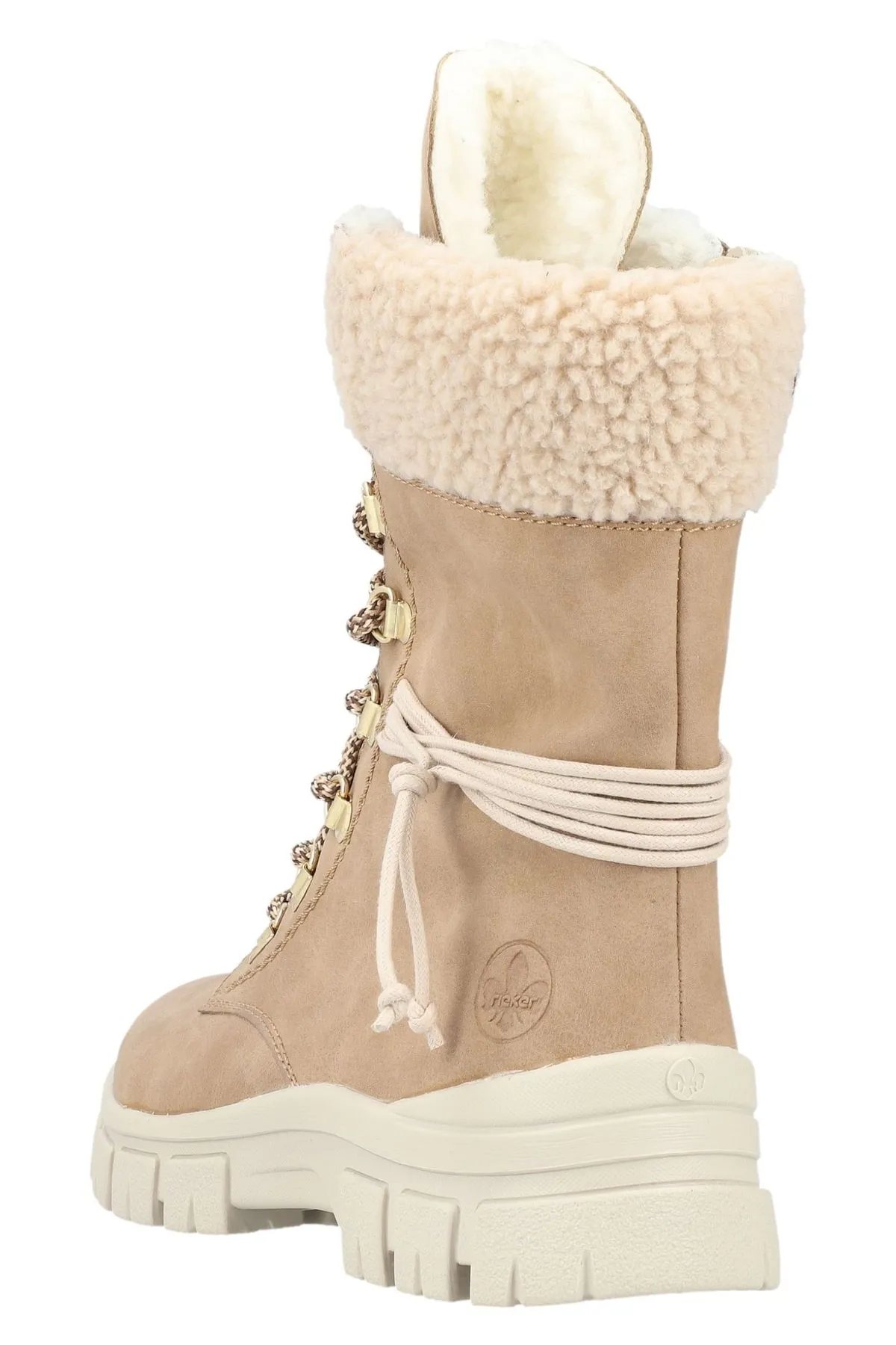 Rieker  Stiefelette - Braun - Blockabsatz