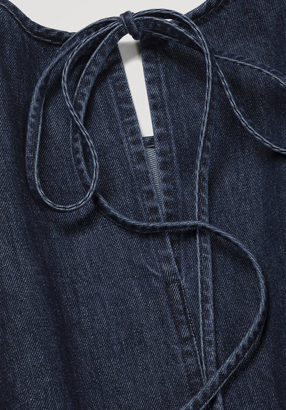 WUNDERKIND X HESSNATUR Oversize Denim-Kleid mit Kapok
