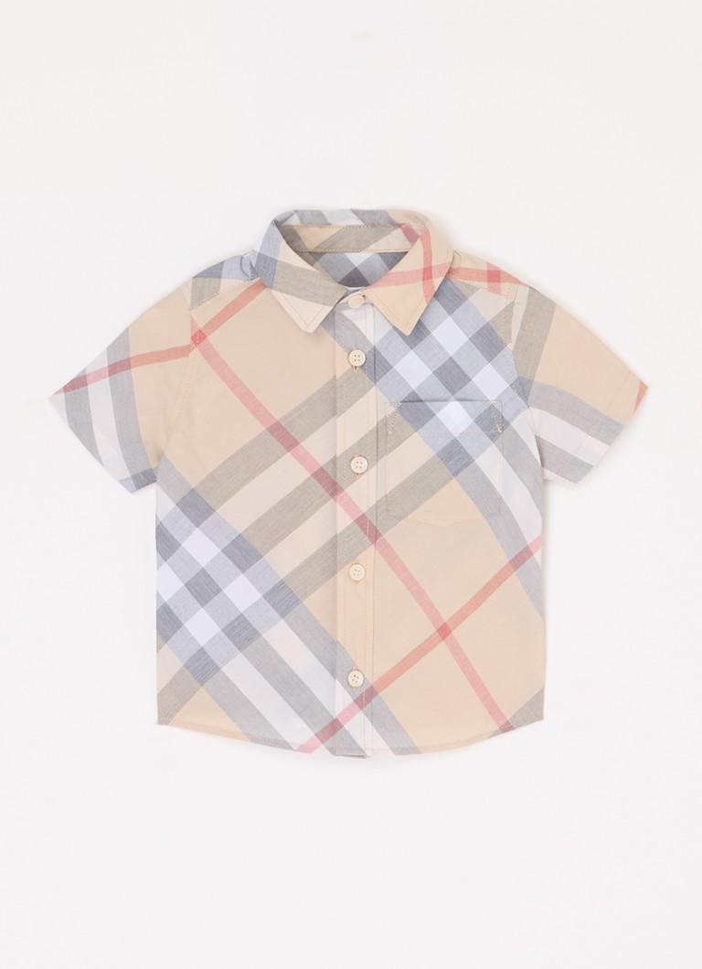 Cămașă Burberry Owen din bumbac organic