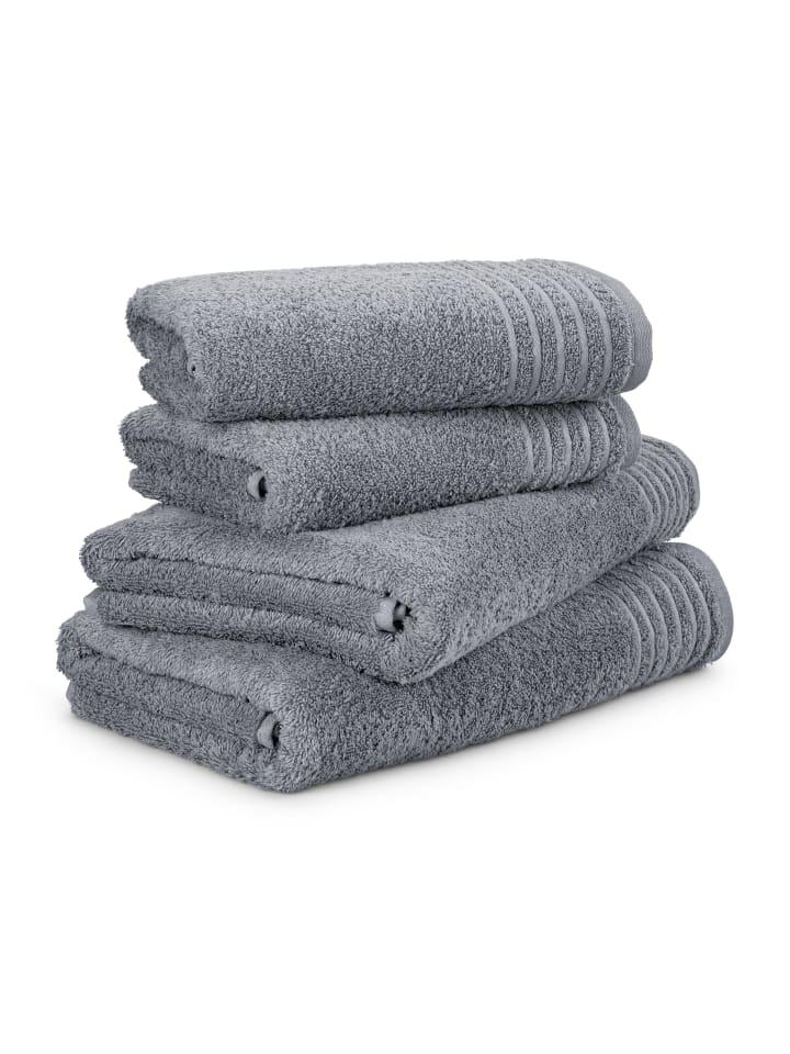 Möve Handtuchset New Classic 4-TLG in stone günstig kaufen onesize