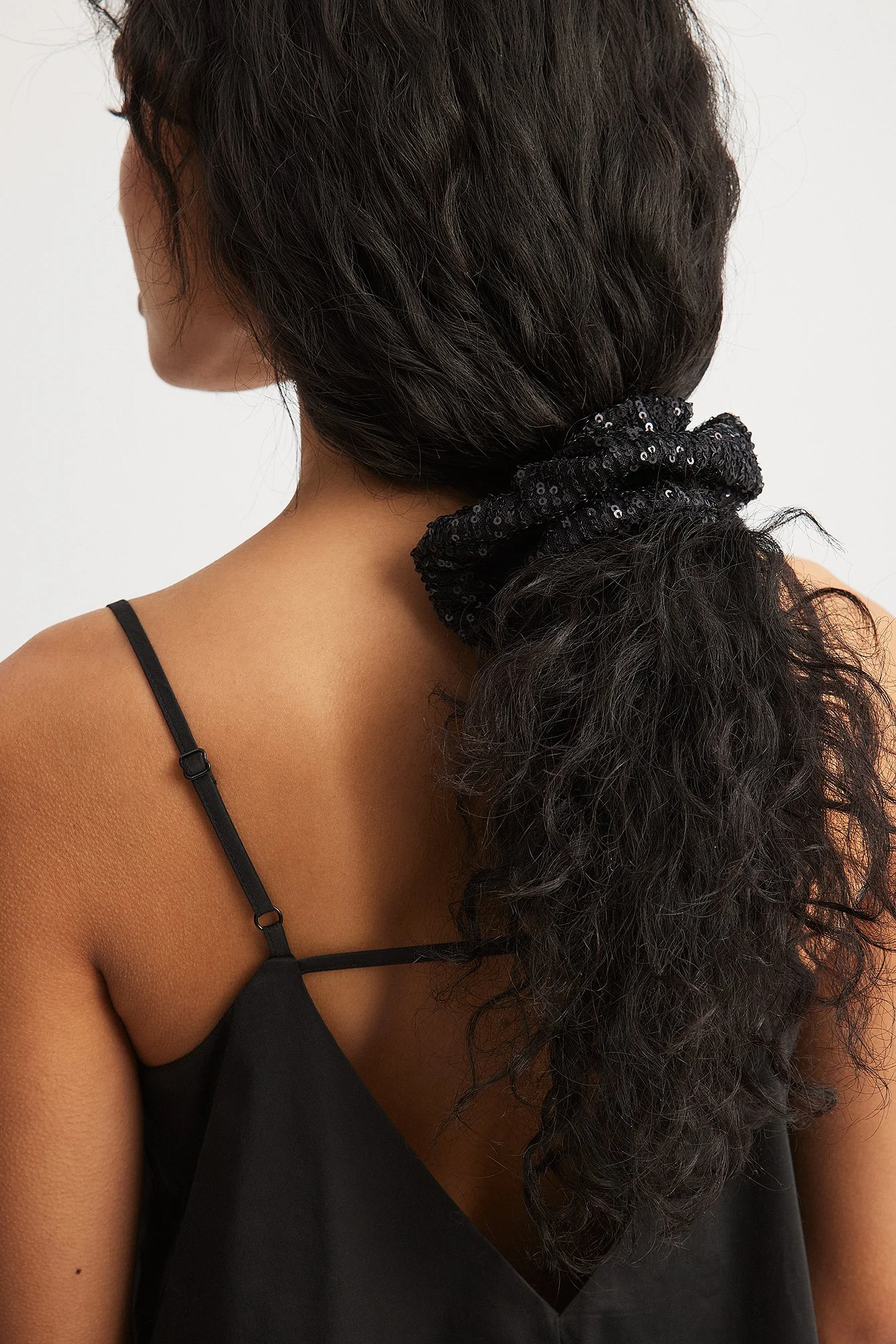 Scrunchie mit Pailletten