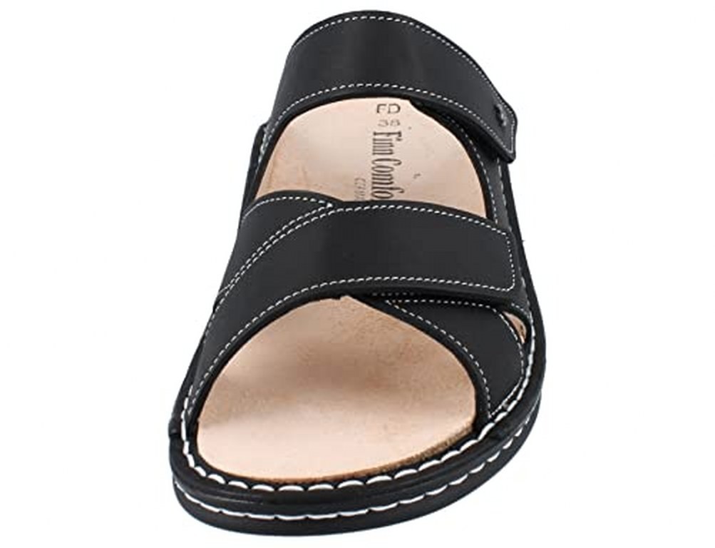 FINN COMFORT Klassische Sandalen schwarz
