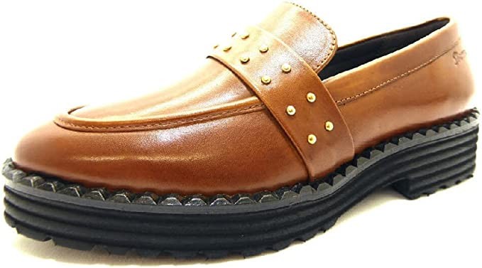 SIOUX Sportliche Slipper braun