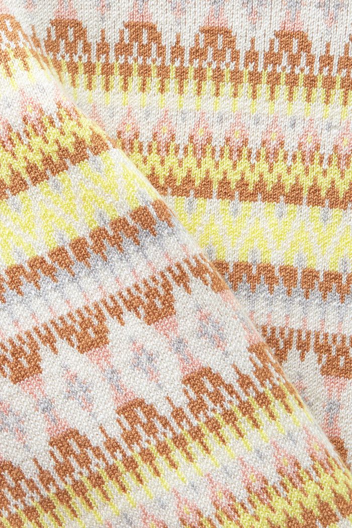 Jacquard-Sweatshirt