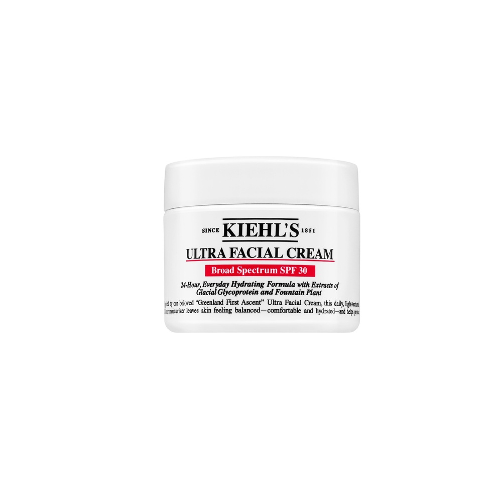 kiehl's Ultra Facial Cream SPF 30 Crème légère hydratante SPF 30 pour lespeaux normales à sèches