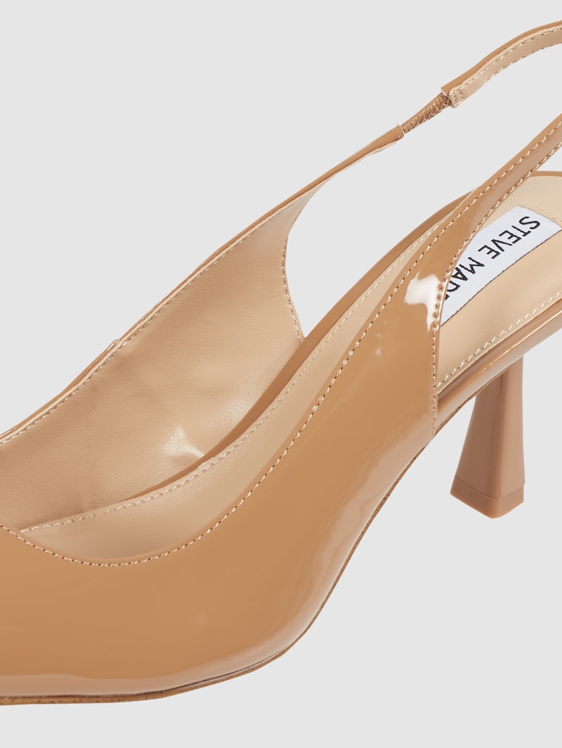 Pumps mit Slingback in camel