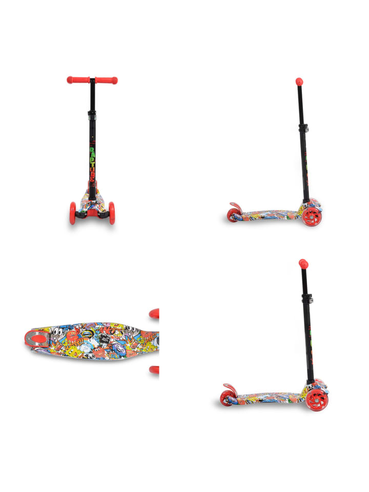 Byox Kinderroller Rapture Aluminium in rot günstig kaufen onesize