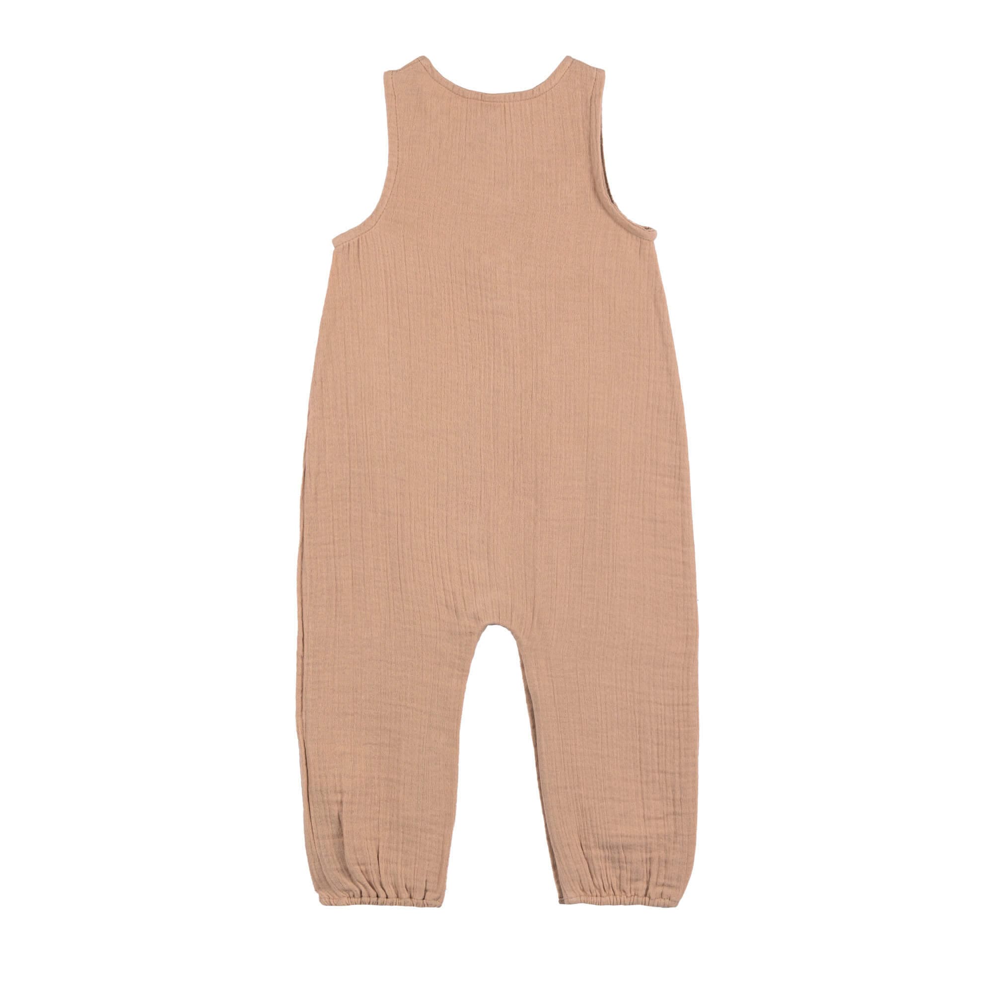 Musselin Jumpsuit - Bio Baumwolle, Orange