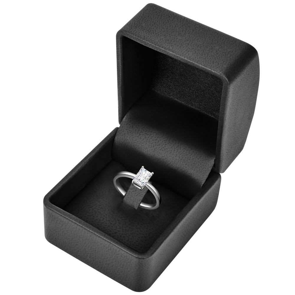 Trilani Bague en argent Argent sterling Oxyde de zirconium (CZ) en Argent Bague