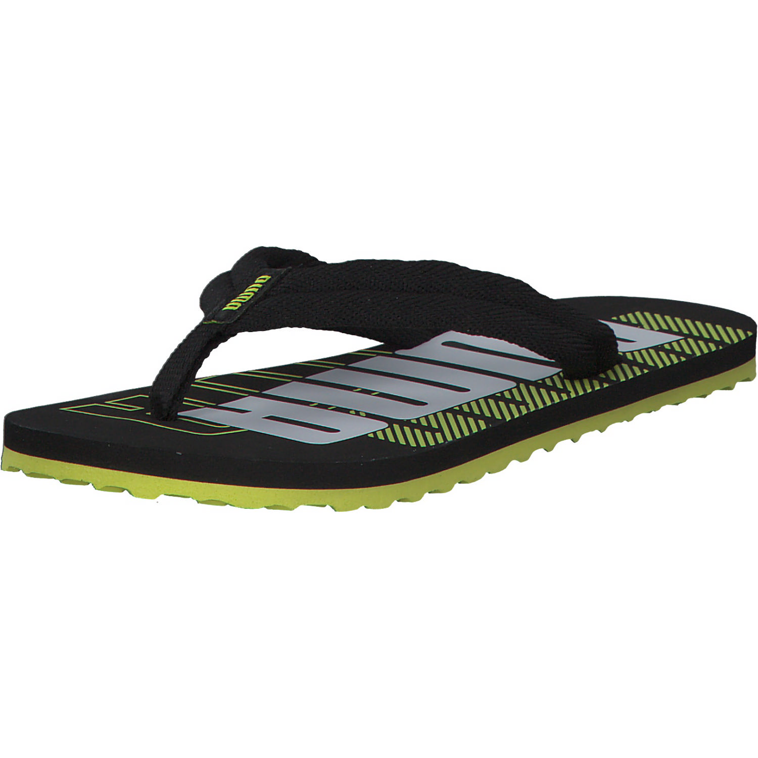 Puma Epic Flip v2 Power PS 384709, Zehentrenner, Kinder, Schwarz Gelb