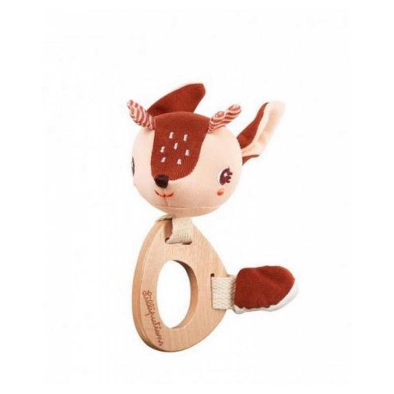 Hochet en bois Stella le faon
