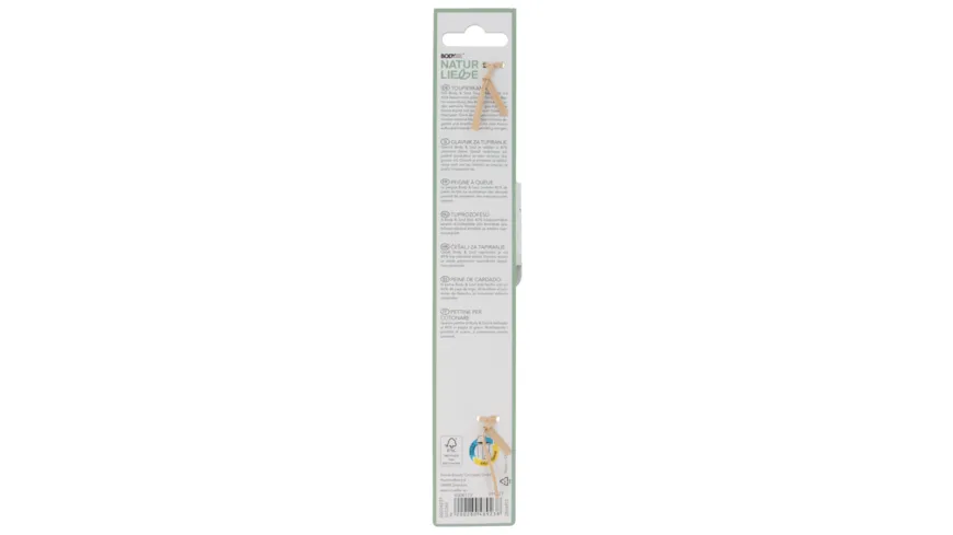 BODY&SOUL Toupierkamm Naturliebe Weizenstroh