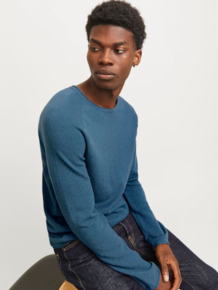 Jack & Jones Pullover in Blau günstig kaufen