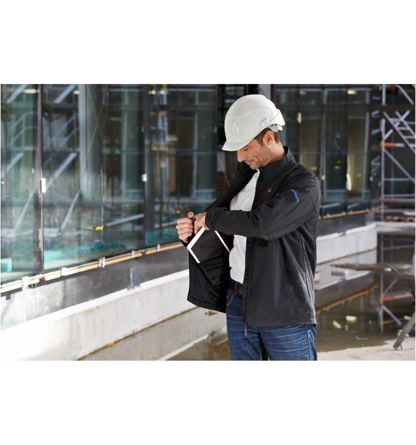 Bosch Professional Arbeitsjacke Heizjacke GHJ 12+18V XA (Gr. XL, Full Version)