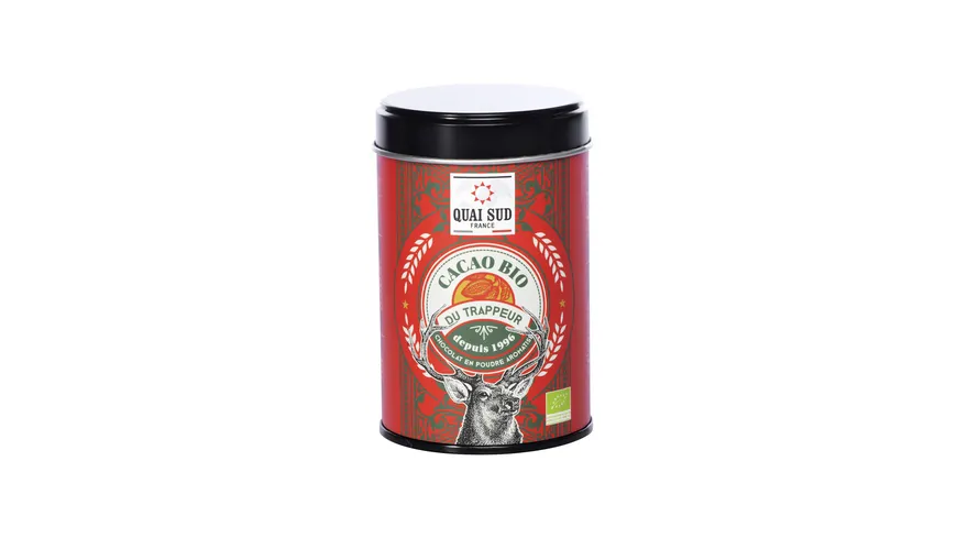 Quai Sud Bio Kakao des Trappers in Dose 250 g