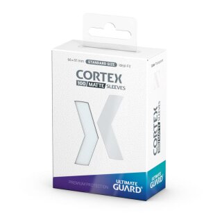 Ultimate Guard Cortex Sleeves Standardgröße Matt-Transparent (100)
