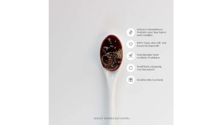 THE GOLDEN CIRCLE Chutney Cassis Portwein by Sascha Stemberg 130 g
