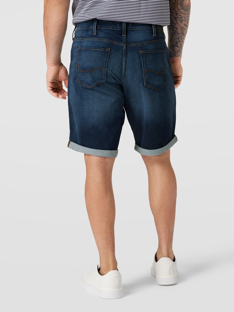 PLUS SIZE Jeansshorts mit Label-Patch in jeans