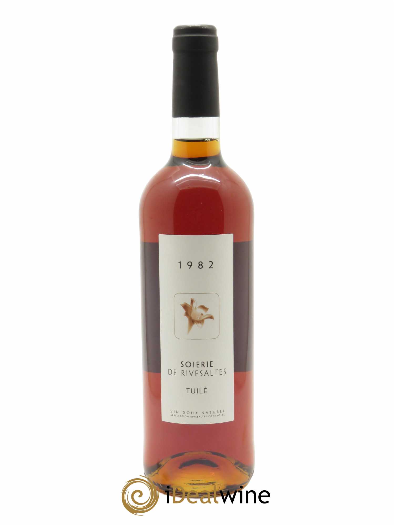 Rivesaltes Soieries de Rivesaltes Frères Parcé  1982 - Lot de 1 Bouteille