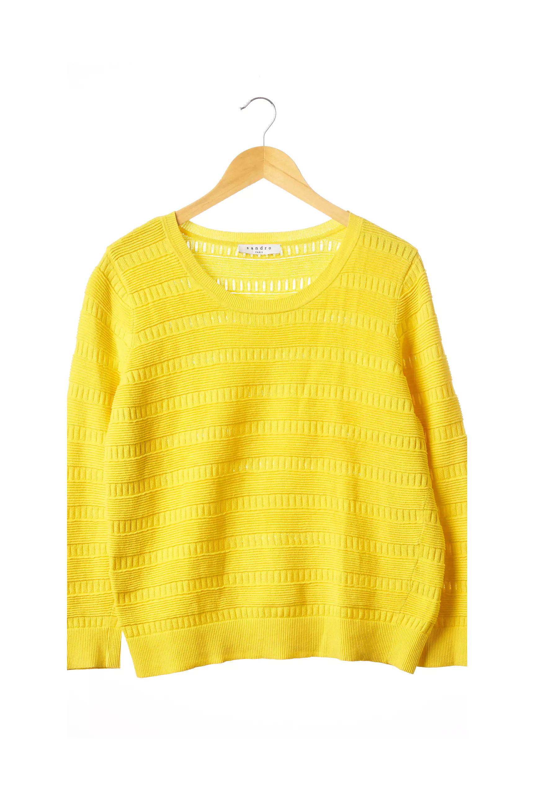 Sandro Pulls Femme couleur jaune