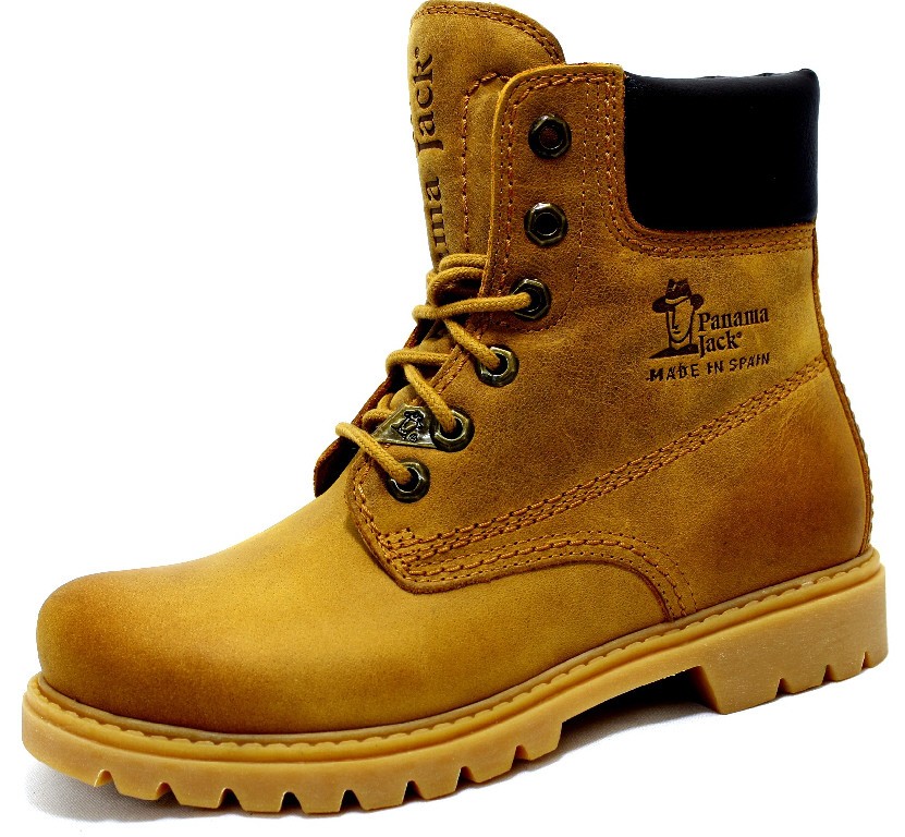 PANAMA JACK Schnür-Stiefeletten beige