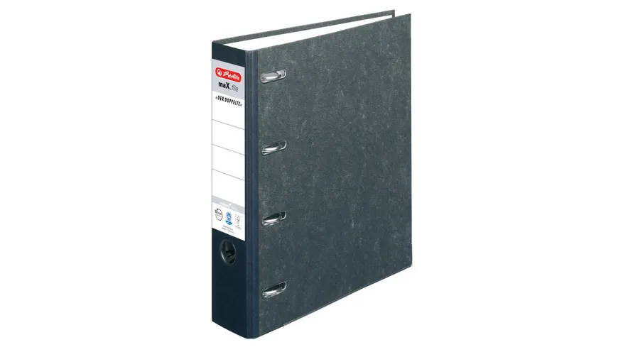 herlitz Doppelordner maX.file nature A4