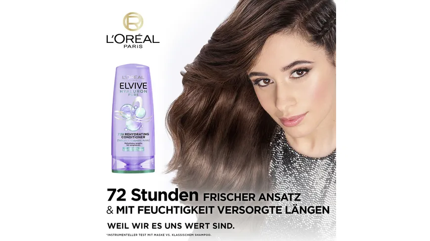 L'oréal Paris Elvital Hydra Hyaluronic Pure entfettendes Shampoo 300 ml