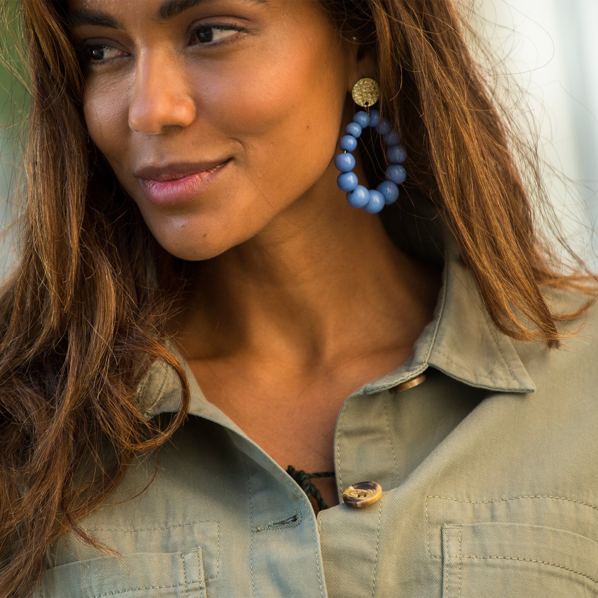 Veste saharienne manches longues