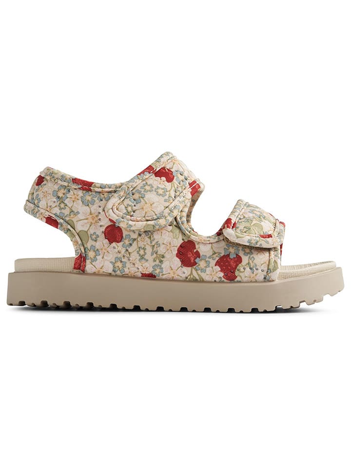 Wheat Sandalen in Creme/ Rot günstig kaufen