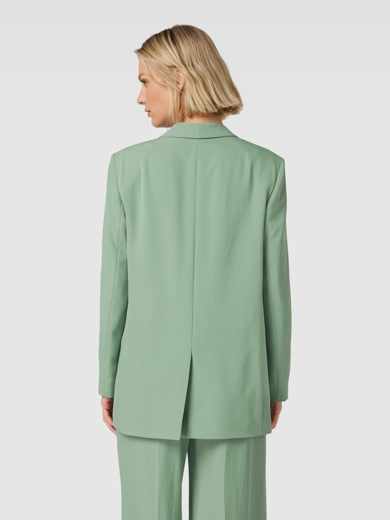 Blazer mit Bindegürtel in mint