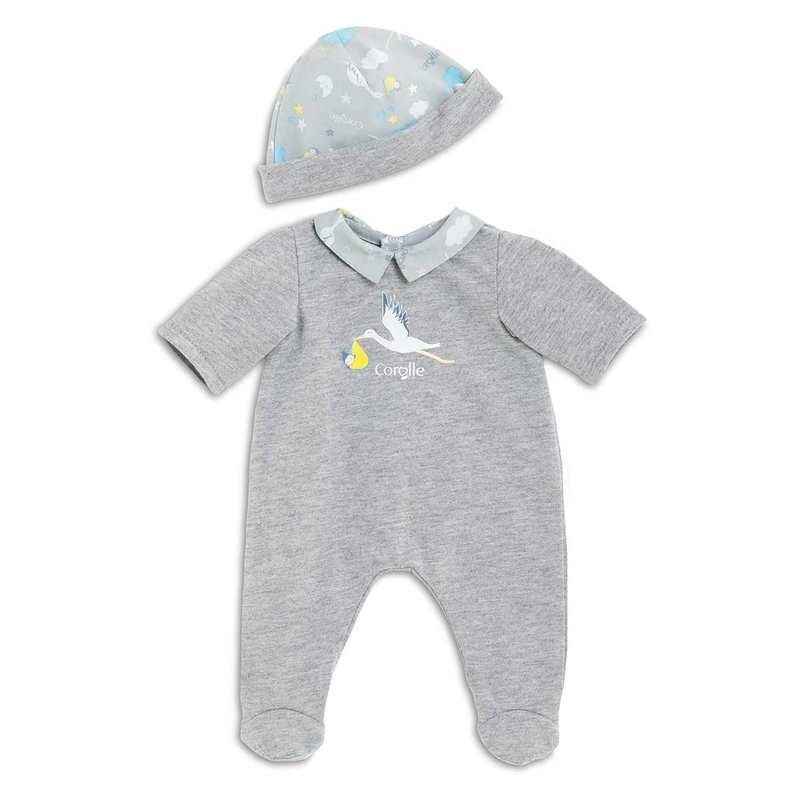 Pyjama de naissance pour poupon 30cm