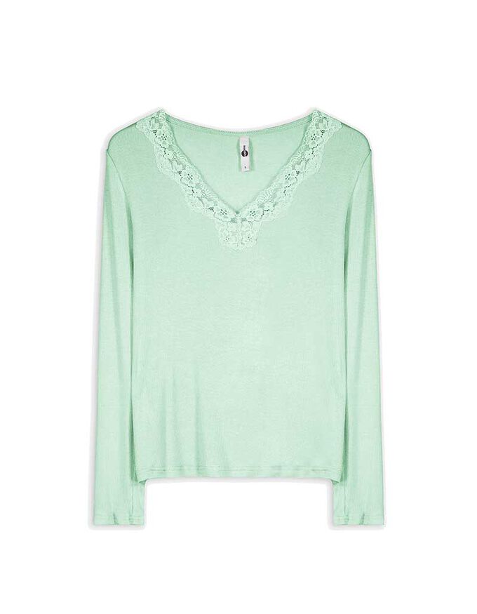 Langarmshirt - LENZING™ ECOVERO™