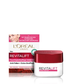 L'Oréal Paris Revitalift Feuchtigkeitspflege ohne Parfum mit Probiotika Gesichtscreme-50 ml