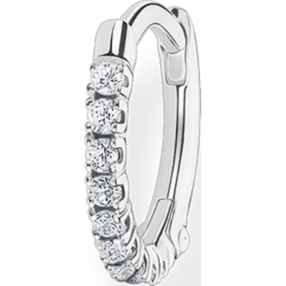 Thomas Sabo Boucle d'oreille unique 925 Argent Boucles d'oreilles
