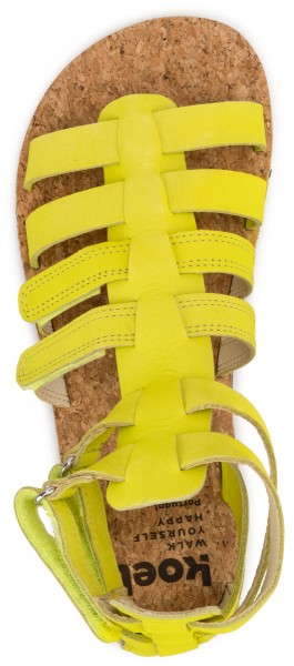 Koel ~ Aura Römer Sandale ~ Lime