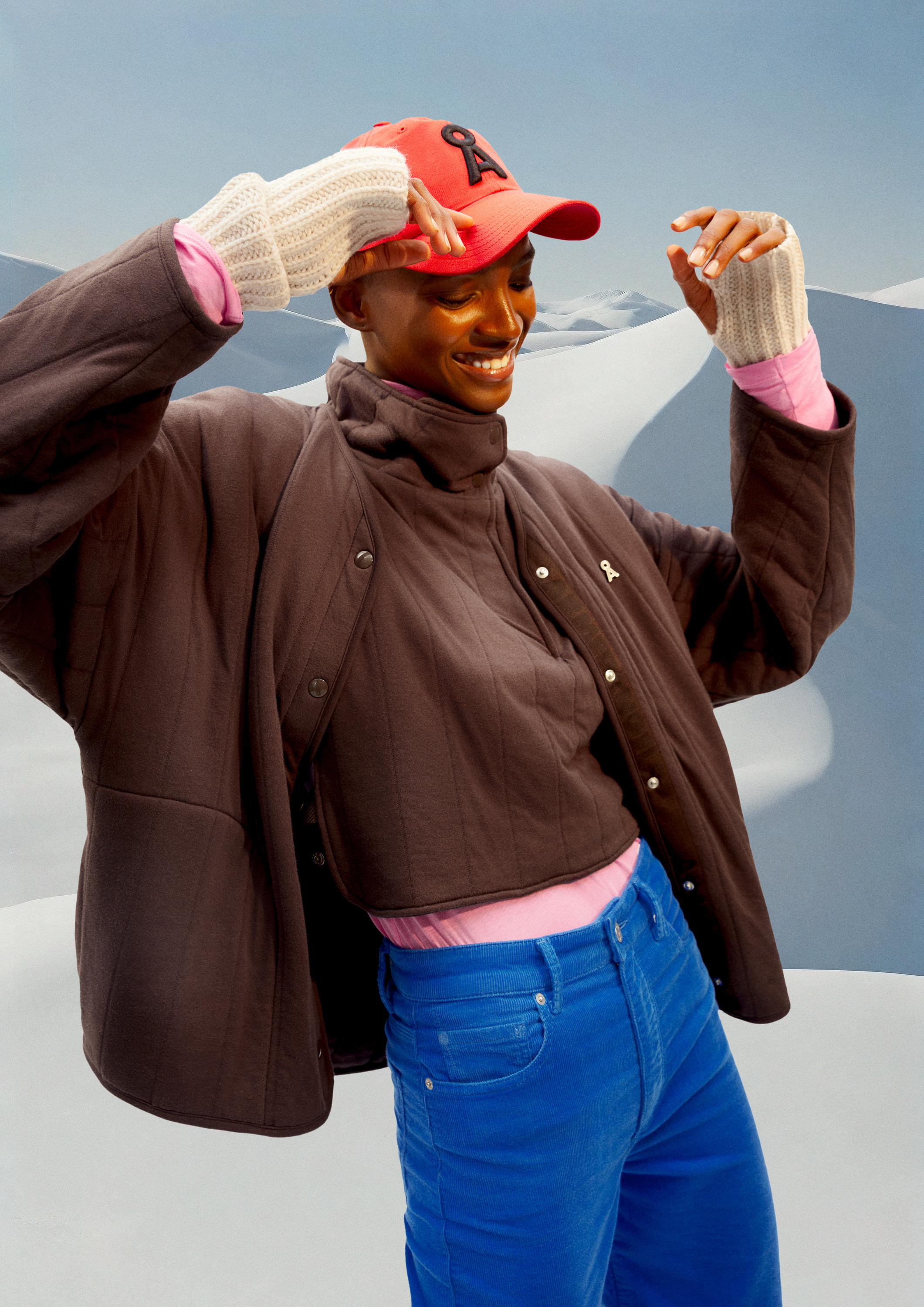 Sweatjacke Relaxed Fit aus Bio-Baumwoll Mix