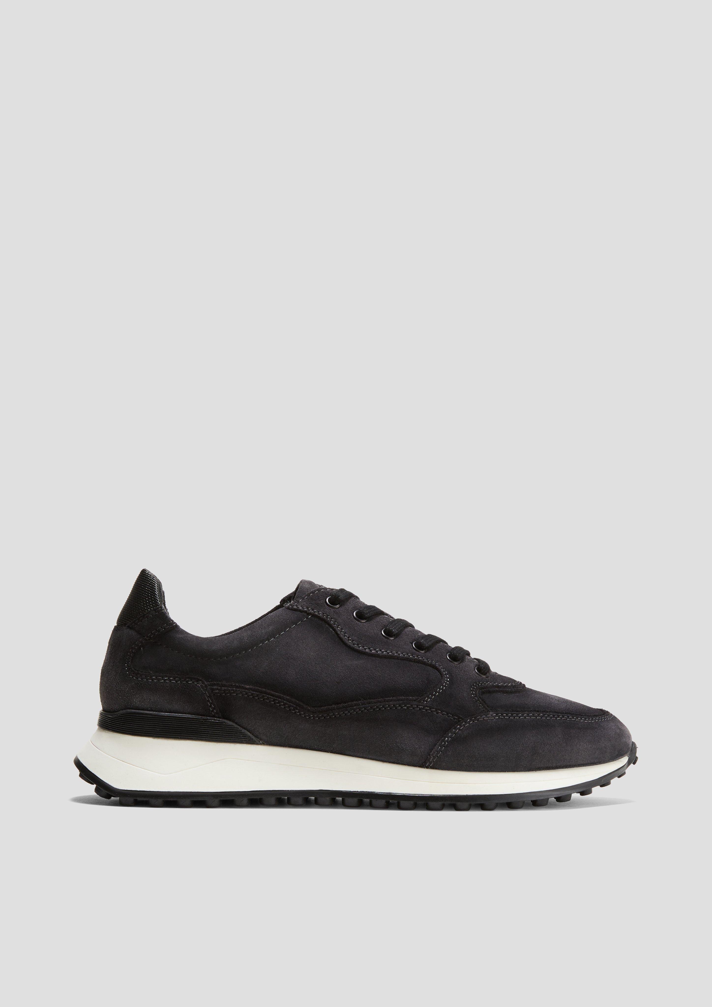 Sneaker in Veloursleder-Optik  6008187-235