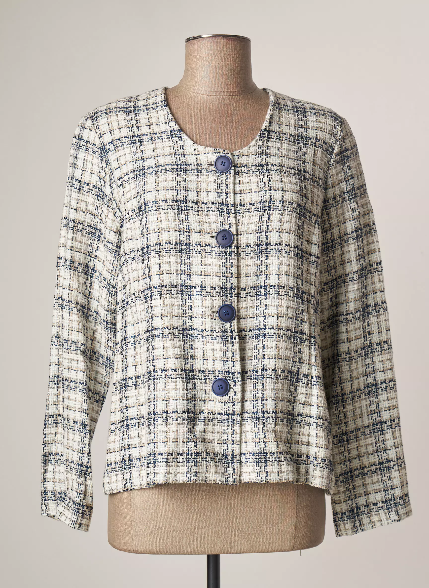 Gevana Vestechic Femme couleur bleu