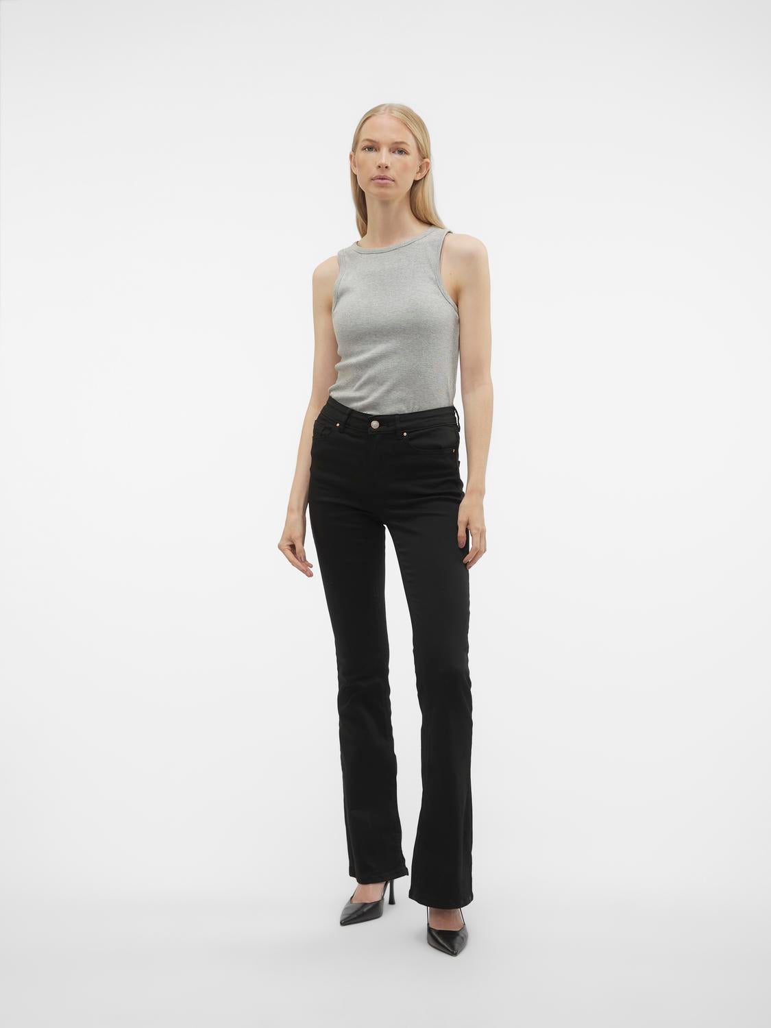 VMFLASH Mid Rise Ausgestellt Jeans