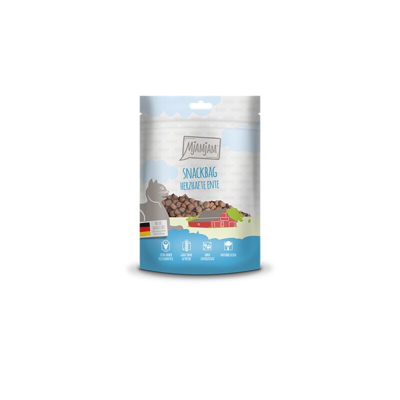 MjAMjAM Snacks MjAMjAM Snackbag herzhafte Ente 8x125g