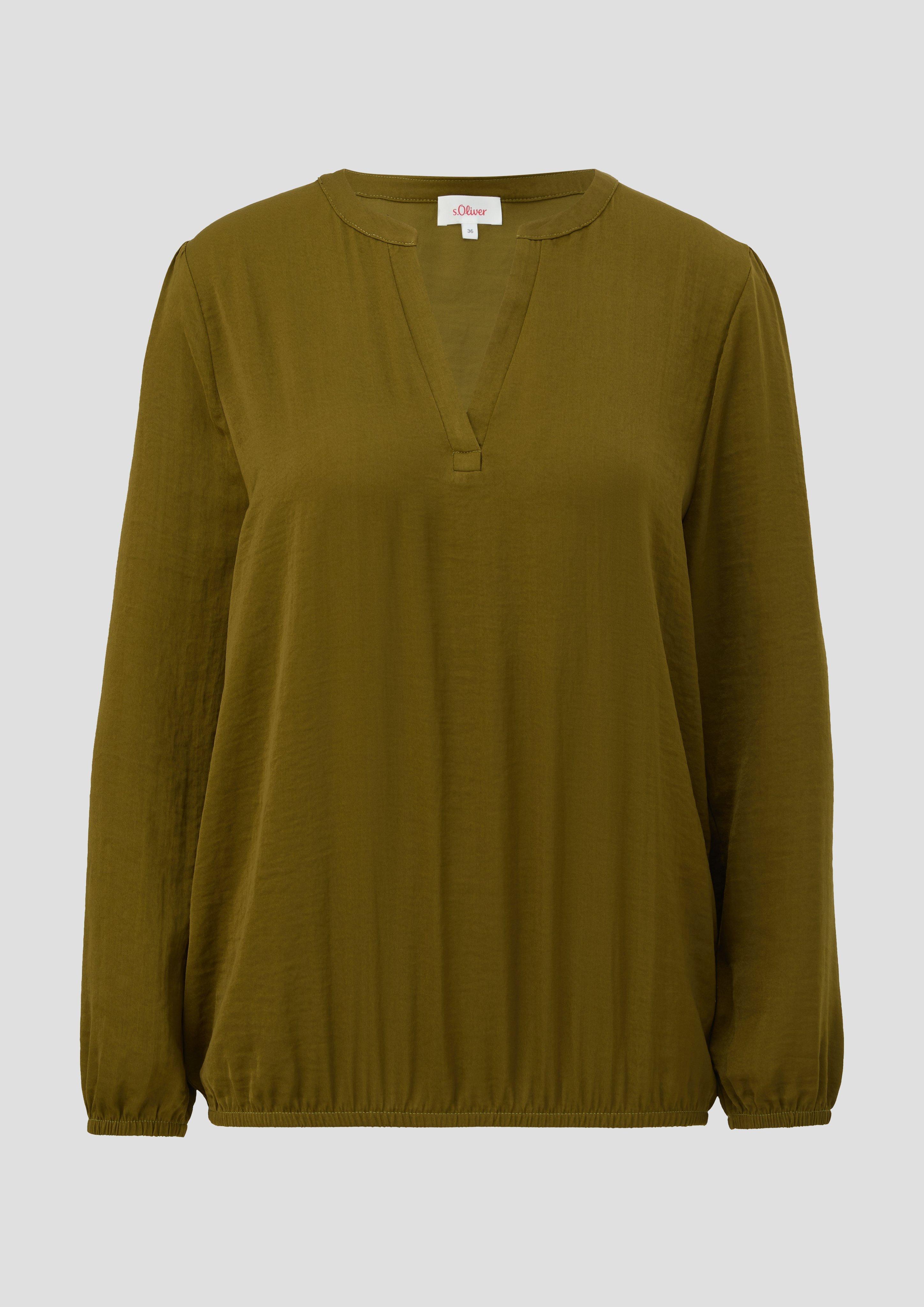 Bluse mit V-Ausschnitt  2141818-7734