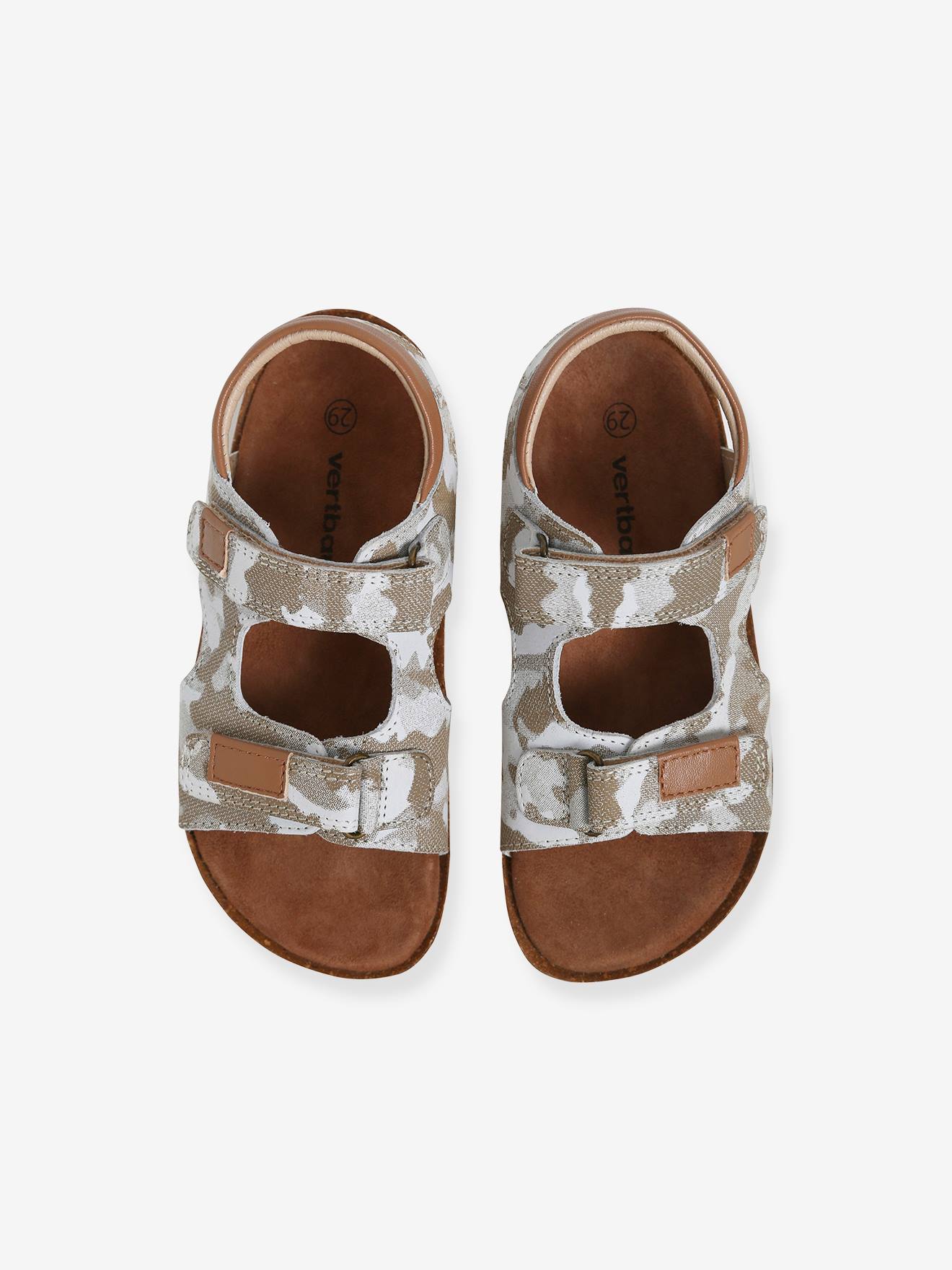 Vertbaudet Jungen Sandalen - grau