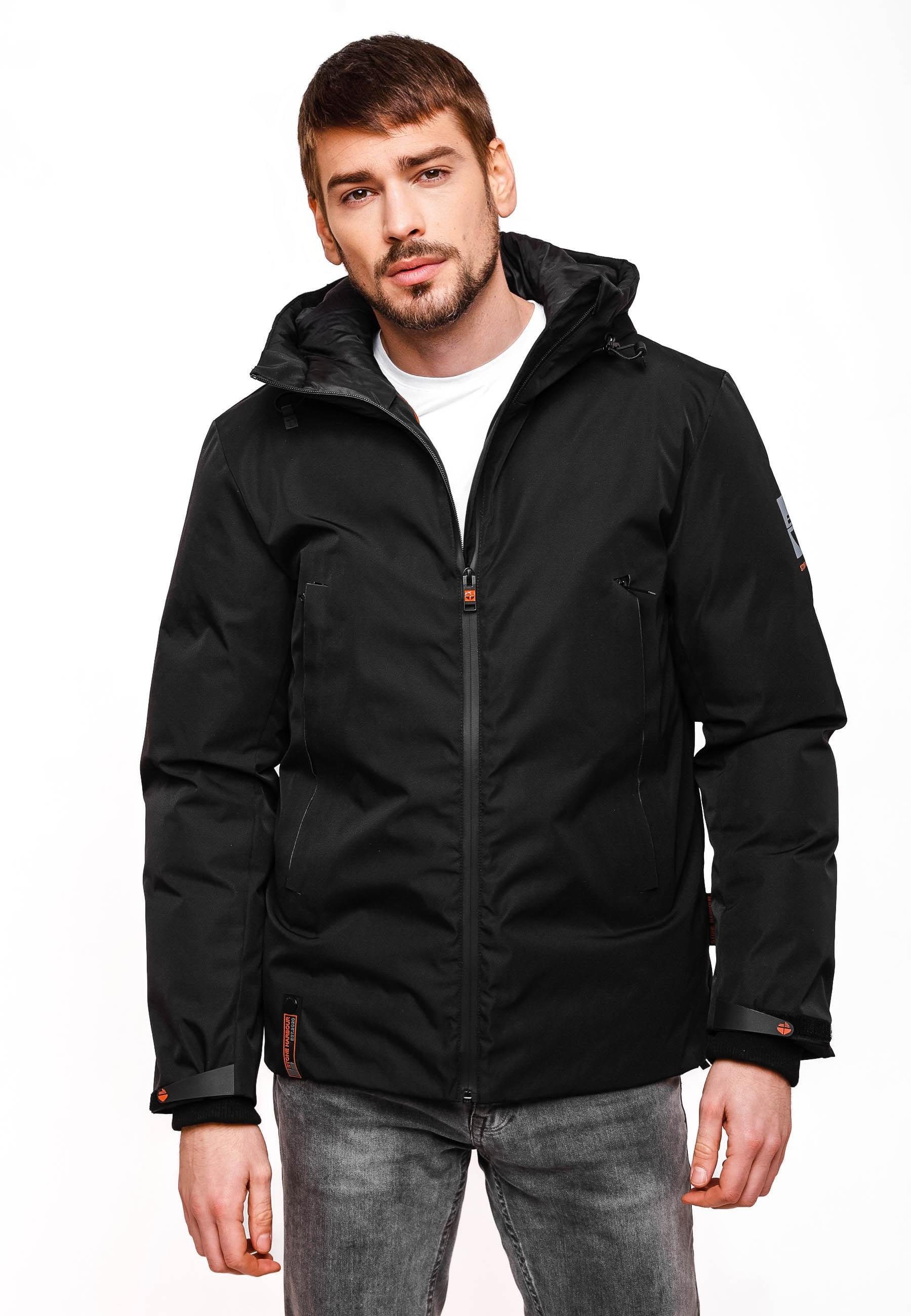 Stone Harbour Outdoorjacke Moagaa Sportliche, wasserdichte Winterjacke mit Kapuze
