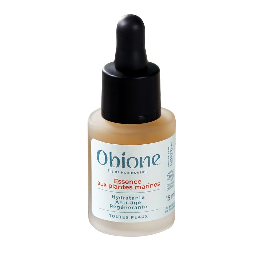 obione Essence aux Plantes marines de l'île deNoirmoutier Hydratante, anti-âge, régénérante  - Jout et nuit - Toutes peaux