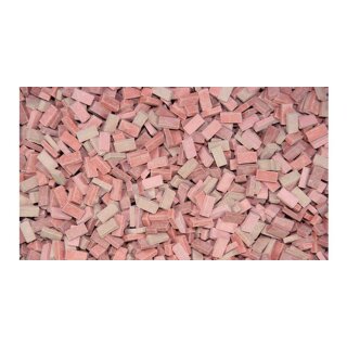 1:87 Ziegel Mix rot, 6000 Stk.