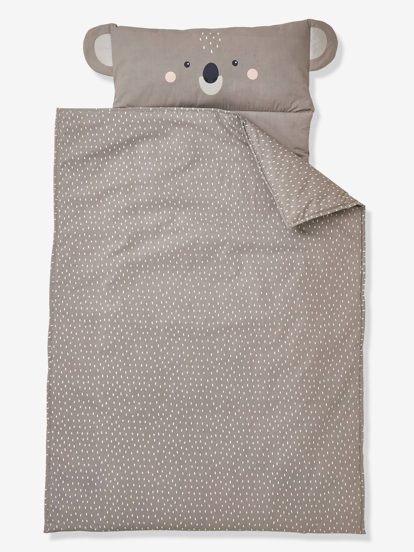 Vertbaudet Kinder Schlafsack MINILI KOALA, personalisierbar - grau