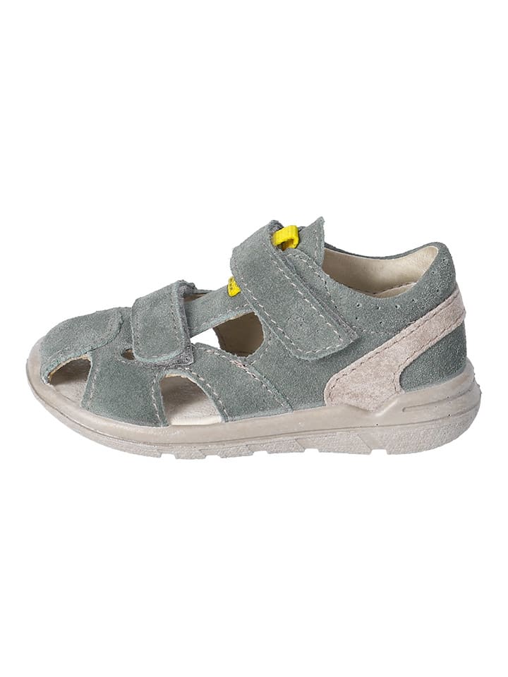 PEPINO Leder-Halbsandalen in Grau günstig kaufen