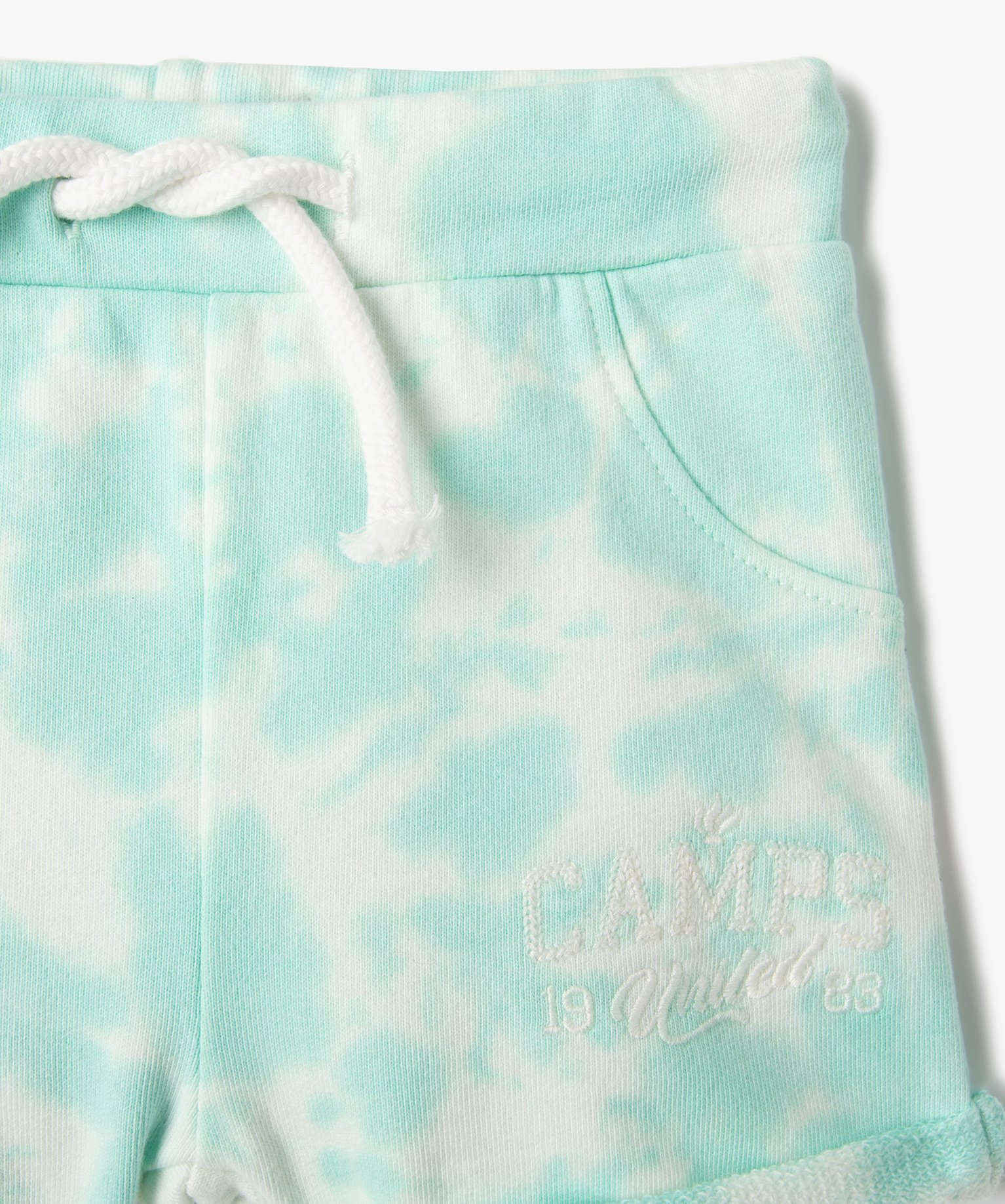 Ensemble bébé Garçon 2 pièces : tee-shirt + short tie an... vert clair | GEMO