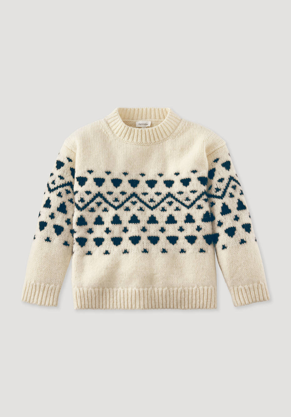 Norweger-Pullover aus Merinowolle und Alpaka