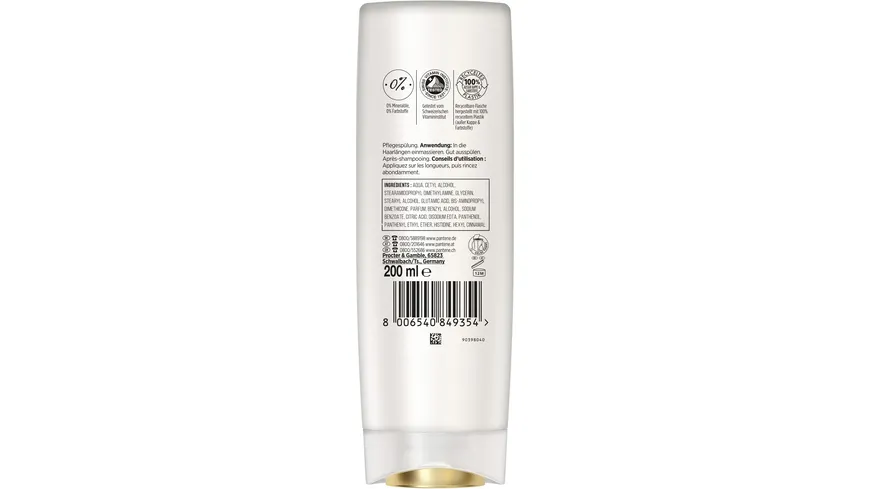 Pantene PRO-V Pflegespülung Unendlich Lang 200 ml